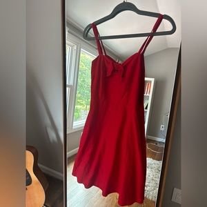 Pretty red dress!!